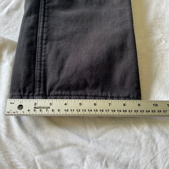 Windriver Outfitting Men's Lined Black Denim Jeans Size 38 x 32 - Picture 11 of 13